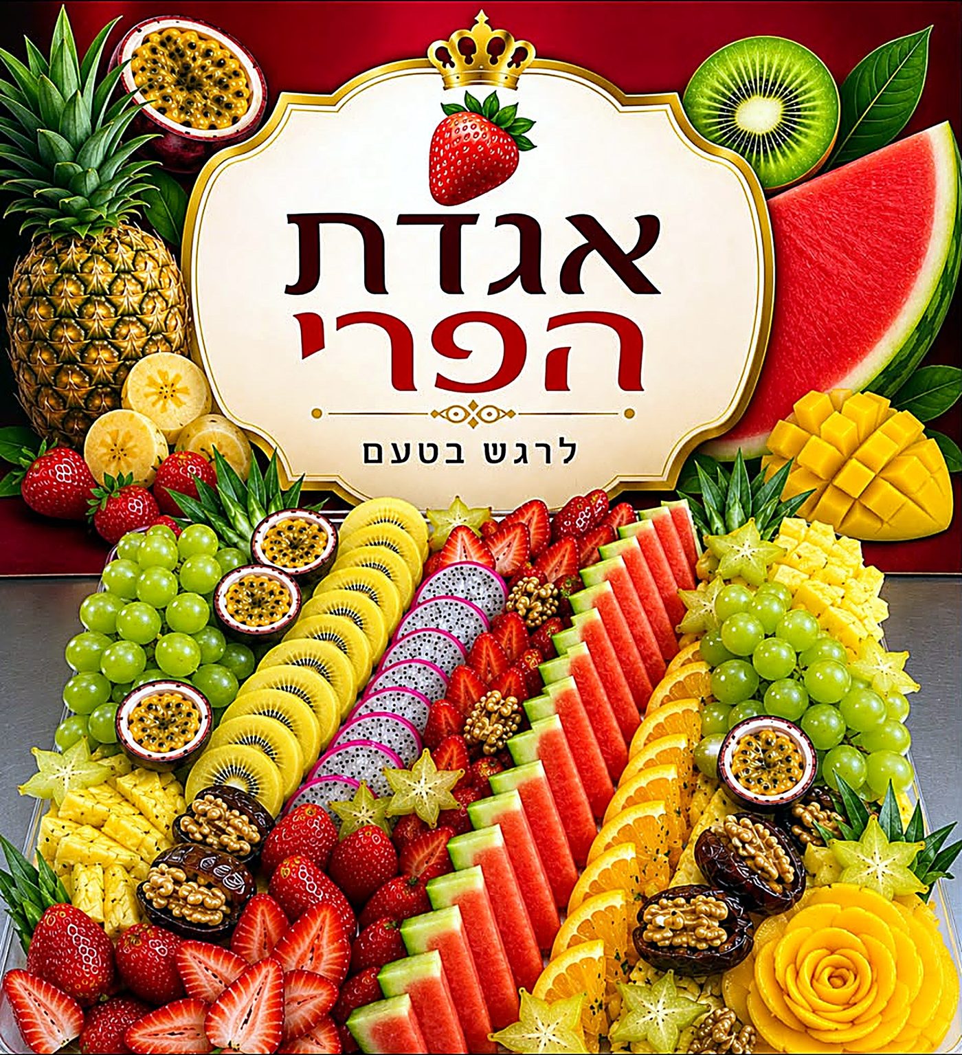 אגדת הפרי — מגשי פירות מהודרים