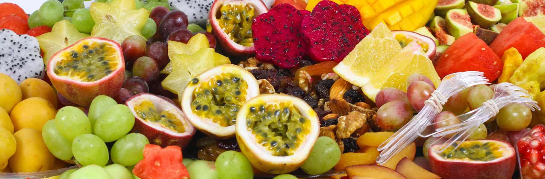 סלסלאות פרי אקזוטיות